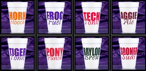 Collegiate Cups 16 Oz Styrofoam Party Cups Perfect For Every