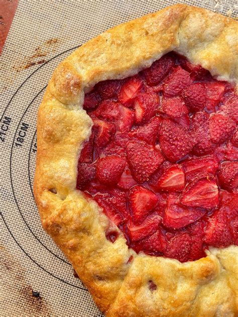 Strawberry Galette Baking With Aimee