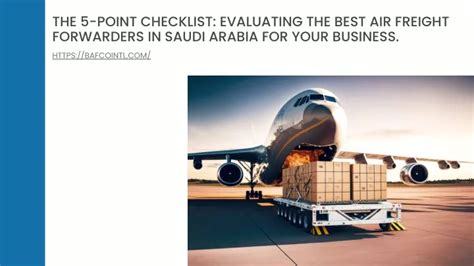 Ppt The 5 Point Checklist Evaluating The Best Air Freight Forwarders
