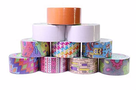 Duck Brand Duct Tape Set Assorted Colors And Printed Patterns 10