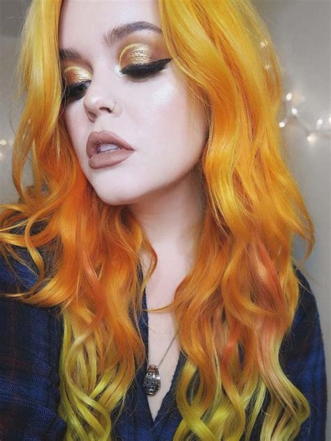 Edgy Hair Color Idea For Right Now Edgy Hair Color Edgy Hair Bright