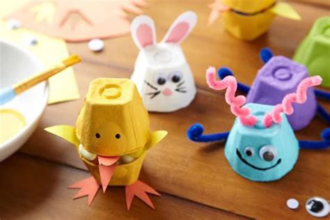 Egg Carton Craft Ideas For Kids ~ Art Stock Images