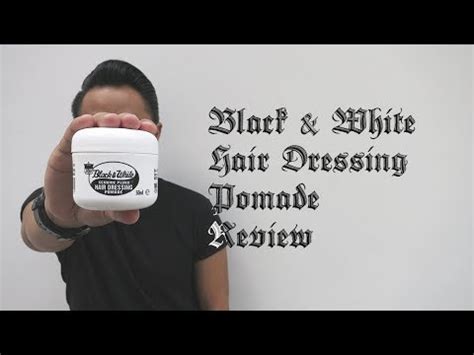 Just apply water peroxide rinse and then an alcohol rinse, later you scrub the hair with soap and later rinse with shampoo! Black & White Hair Dressing Pomade Review - YouTube