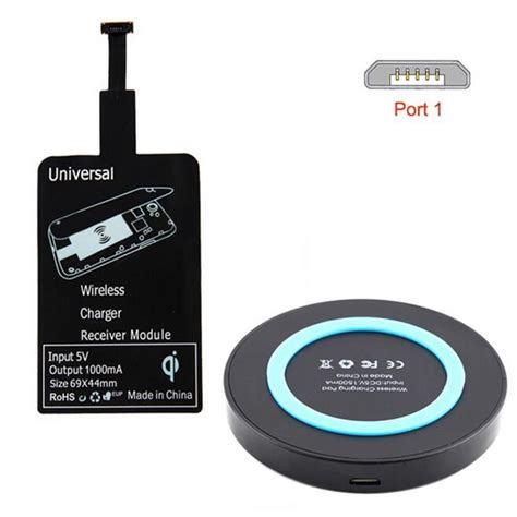Universal Android Phone Qi Wireless Charger Kits Receiver Card And