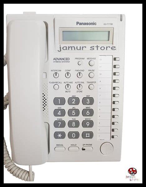 Jual Promo Telepon Meja Kantor Telepon Digital Phone Panasonic Kx