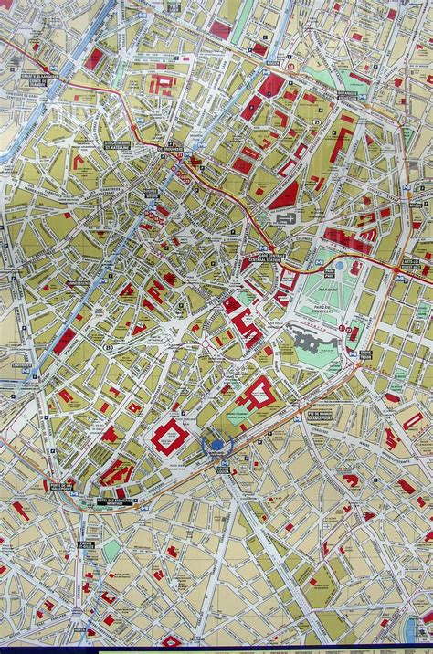 Travel Maps And Plans Of Brussels And Belgium