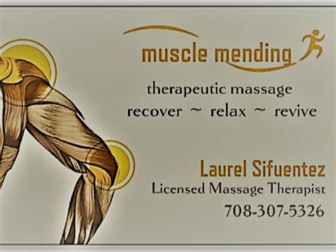 Book A Massage With Muscle Mending 2 Health From Within Orland Park Il 60462