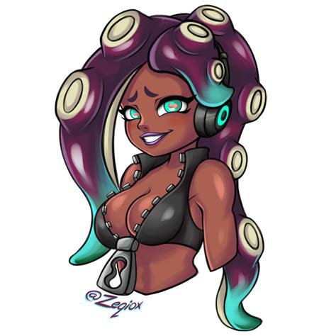 Splatoon 2 Marina By Zeqiox On Deviantart