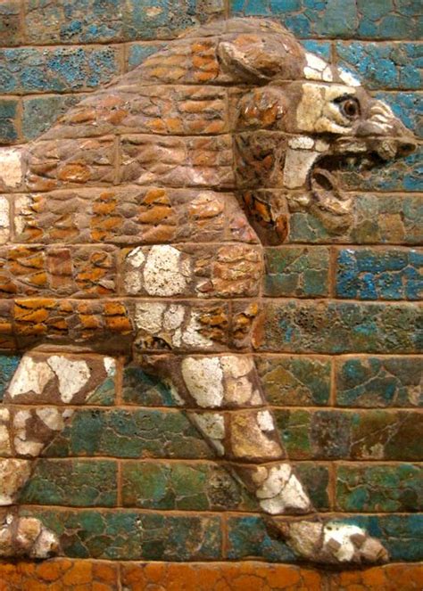 Babylon Chronicle — One Of Two Babylonian Lions At The Oriental