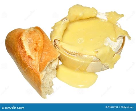 Queijo Cozido Do Camembert Imagem De Stock Imagem De Derretimento