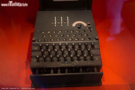 Anche Una Macchina Enigma Il Celebre Sistema Foto Washington Dc