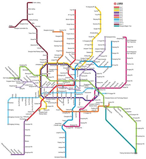 Metro Subway Subway Map Shanghai Transport Map Public Transport