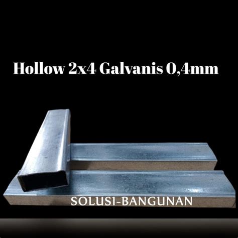 Jual Hollow 2x4 Galvanis Tebal 04 Holo Galvanis 04 Rangka Holo