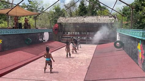 Mayan Ball Game Pok Ta Pok At Kun Che Cozumel Youtube