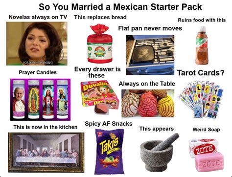 So You Married A Mexican Starter Pack Rstarterpacks Starter Packs