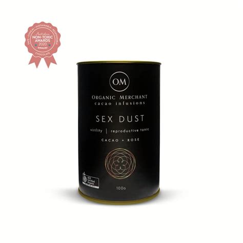 Sex Dust Maca Cacao And Rose Certified Organic