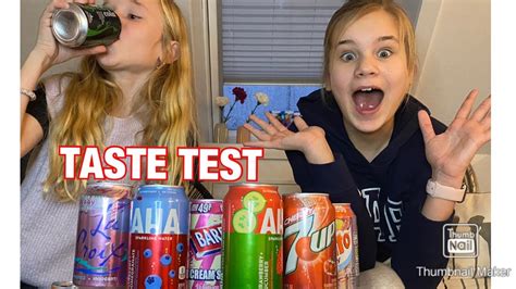 Sodavand Taste Test M S Ster Youtube