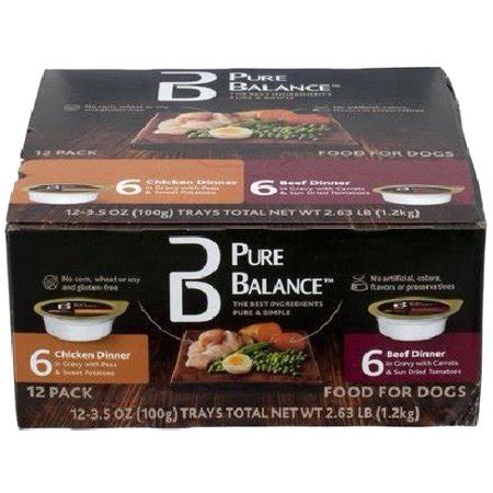 Chicken can provide a plentiful supply of protein and fat. Pure Balance Canned Chicken & Beef Wet Dog Food, 3.5 Oz ...