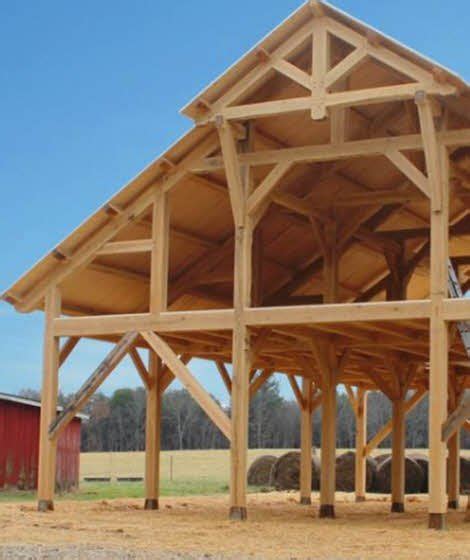 Post And Beam Barn Content On Pinterest