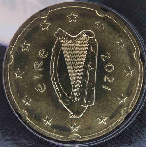 Ireland Euro Coins Unc 2021 Value Mintage And Images At Euro Coinstv