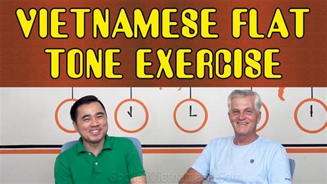 A Fun Vietnamese Flat Tone Exercise Youtube