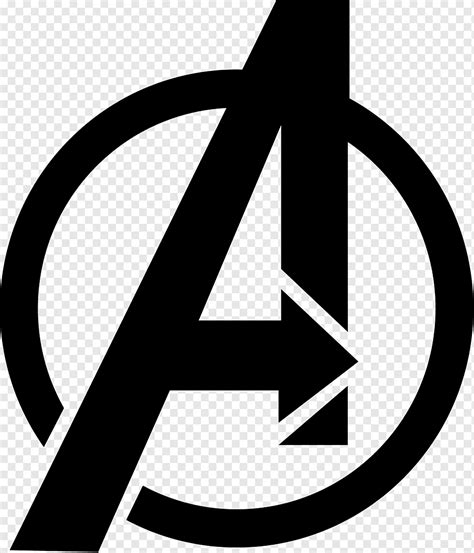 Thor Logo Película De Superhéroes Stencil Película Logo De Avengers