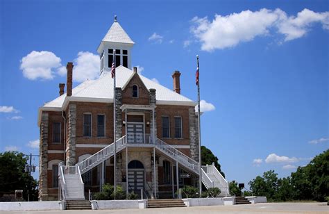 Grimes County Courthouse Anderson Tx Established In 184 Flickr