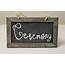 Small Rustic Framed Chalkboard  307 Events And Tents