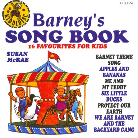 ‎barneys Song Book 16 Favourites For Kids Album By Susan Mcrae