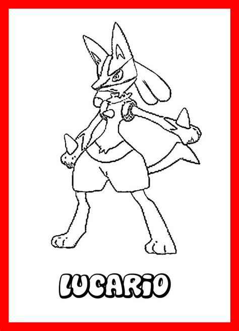 The best free Riolu coloring page images. Download from 19 free