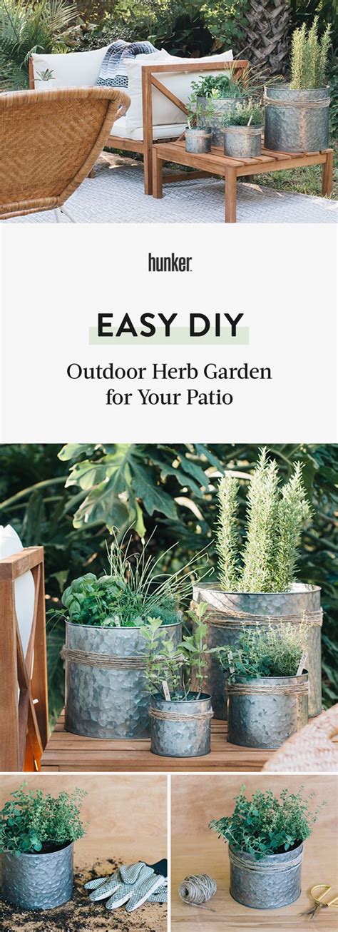 Grow Your Own Fresh Herbs In A Small Patio Balcony Or Backyard Space