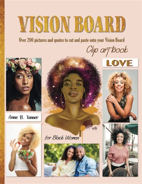 Buy Vision Board Clip Art Book For Black Women Pictures And Quotes Supplies To Create Powerful