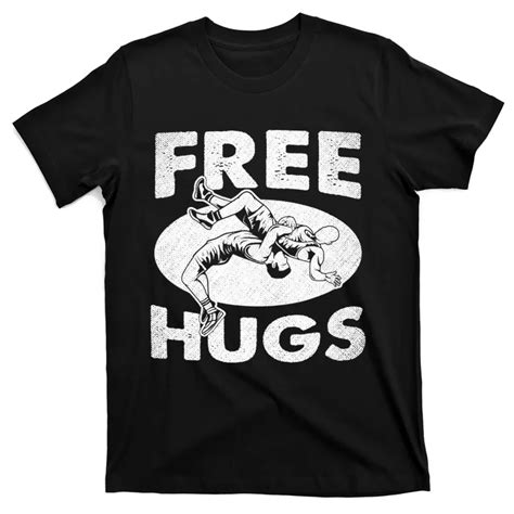 wrestling shirts funny free hugs wrestling tshirt t shirt teeshirtpalace