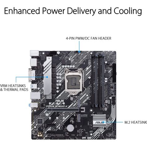 Asus Prime B460m A Lga 1200 Intel 10th Gen Micro Atx Motherboard