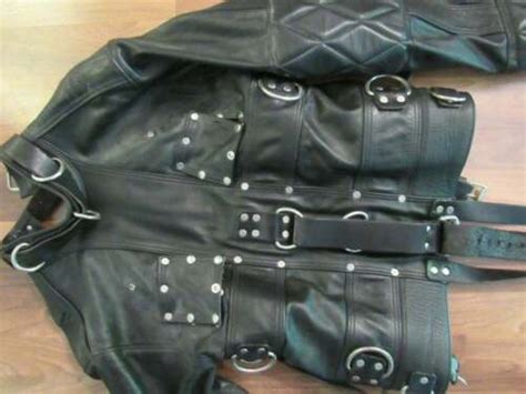 Leather Bondage Asylum Straitjacket Bdsm Extreme Restricted Leather