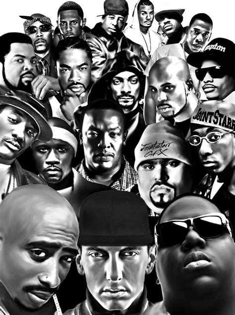 Rap Legends Arte Do Hip Hop Rap é Compromisso E Música Rap