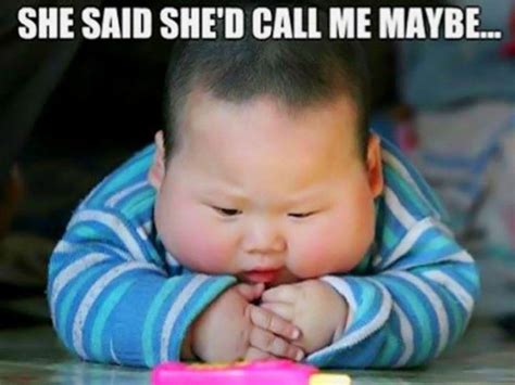 Call Me Maybe Funny Baby Memes Funny Baby Pictures Baby Memes