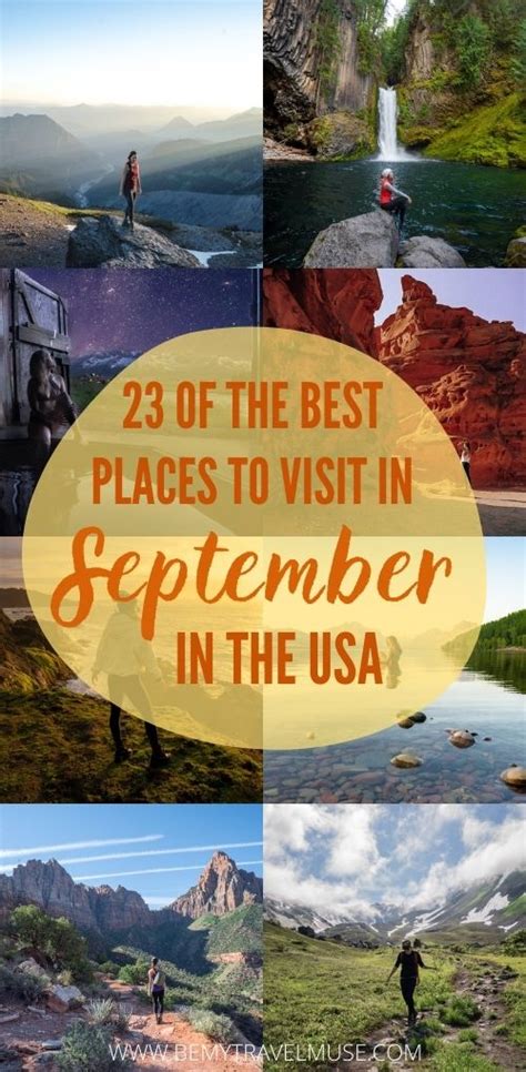 23 of the best places to visit in september in the usa