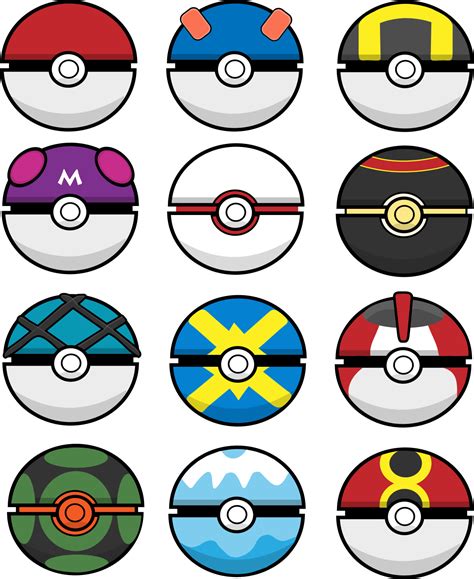 When designing a new logo you can be inspired by the visual logos found here. Pokeball Icons by OathkeeperMK on DeviantArt