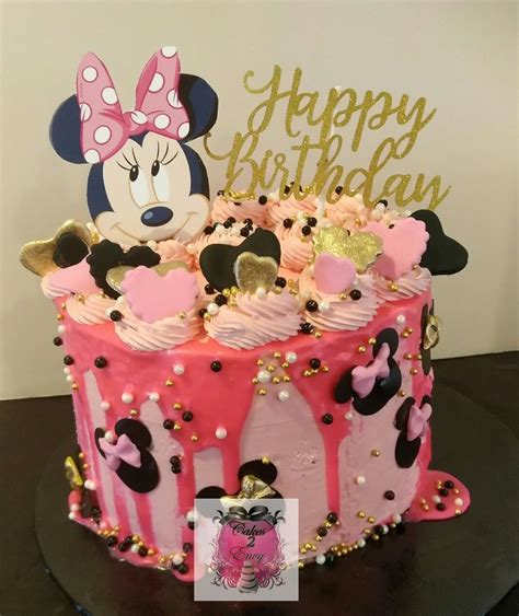 Minnie Mouse Birthday Cakes 3rd Birthday