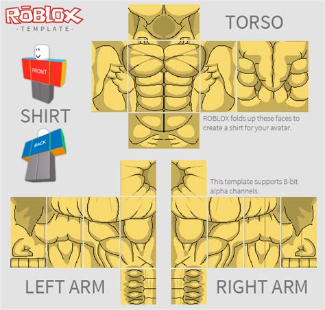 Muscles Roblox Template How To Get Robux On Roblox Wikihow
