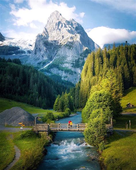 Mountain Views In Switzerland Rmostbeautiful
