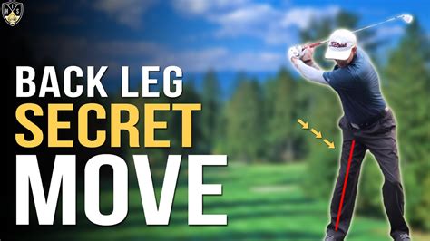 Back Leg Golf Swing Instantly Improve Your Transition Youtube