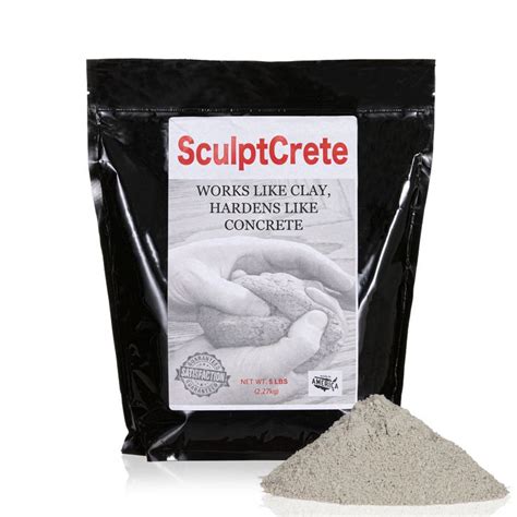 SculptCrete™ Shape-able Concrete Mix Concrete Clay | Concrete mixes