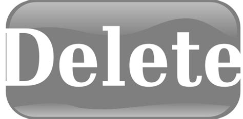 Delete Button Clip Art At Vector Clip Art Online Royalty