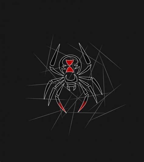 Black Widow Tribal Png Free Download Files For Cricut And Silhouette