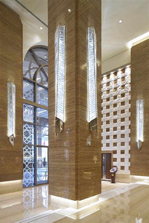 Hospitality Kempinski Hotel Mall Of The Emirates Column Design Hotel