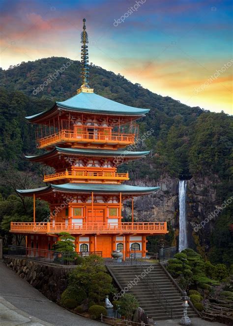 Pagoda Of Seiganto Ji Temple In Wakayama Japan Stock Photo By