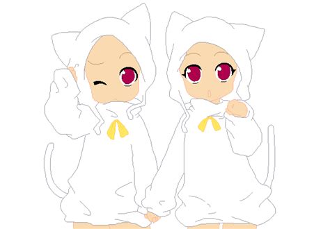 Kitty Twins Base By Universe Punch On Deviantart