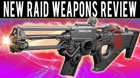 Destiny Rise Of Iron Raid All New Raid Weapons Gameplay Review Youtube